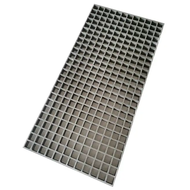 Rectangular 3.3’1.6’1.5’’ Grey Fiberglass FRT Grating 056899 - Photo 2