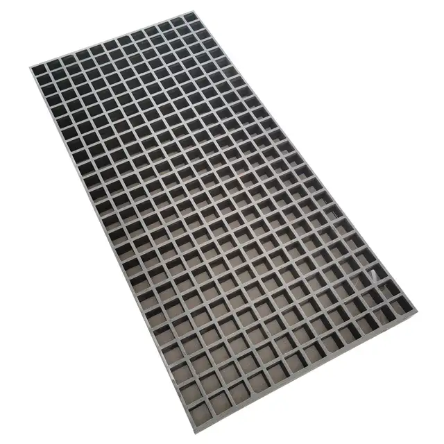 Rectangular 3.3’1.6’1.5’’ Grey Fiberglass FRT Grating 056899 - Photo 4
