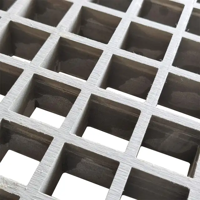 Rectangular 3.3’1.6’1.5’’ Grey Fiberglass FRT Grating 056899 - Photo 7