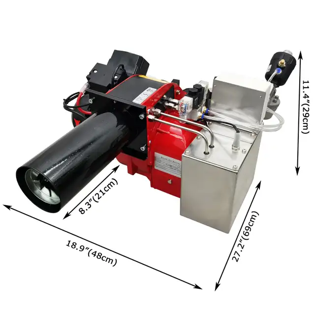 Waste Oil Heater Air Atomizing Heavy Oil Burner AC220V 056914 - Photo 10