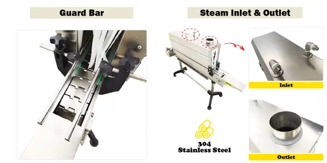 Steam Bottle Sleeve label Shrink Packaging Machine 057020 - Photo 9