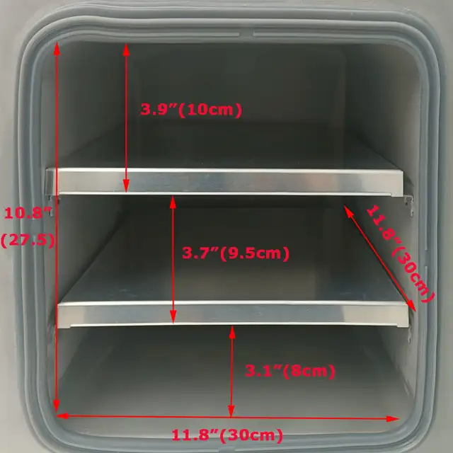 0.9 Cu ft Vacuum Drying Oven Digital Lab Oven Drying Box 160265 - Photo 7