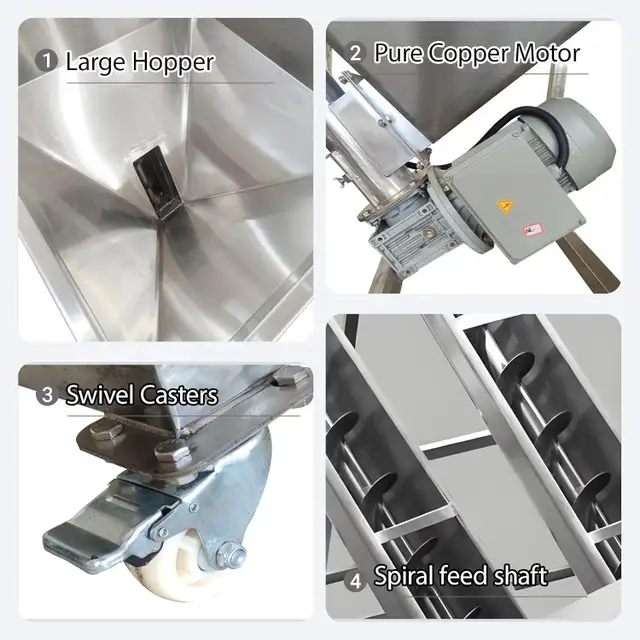 Screw Type Powder Automatic Feeding Machine 220V 188002 - Photo 2