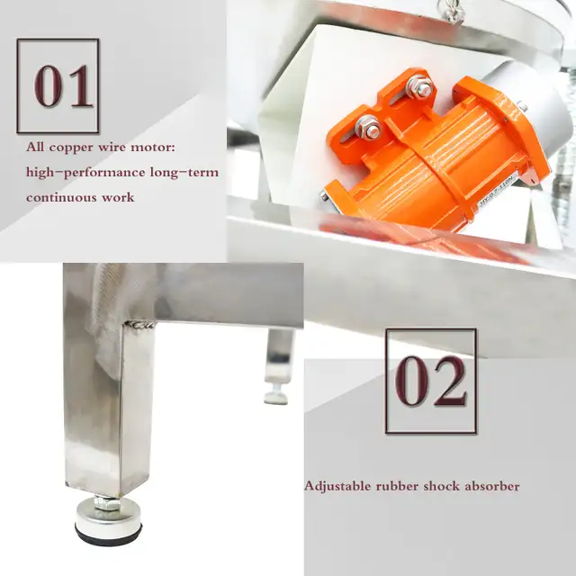 Promotion Powder Sifter Shaker 19.69' Vibrating Sieving 230308 - Photo 9