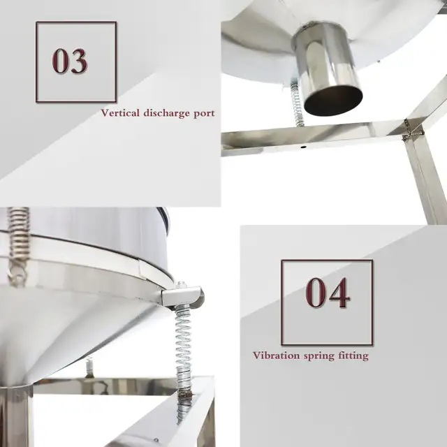 Promotion Powder Sifter Shaker 19.69' Vibrating Sieving 230308 - Photo 10