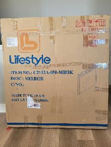 Mirror top dresser or at the Wall