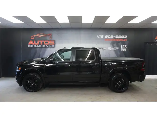 2022 Ram 1500 LARAMIE V8 5.7L 4X4 CREW CUIR - TOIT PANO GPS NAV