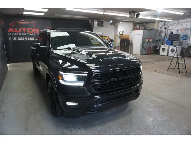2022 Ram 1500 LARAMIE V8 5.7L 4X4 CREW CUIR - TOIT PANO GPS NAV - Photo 4