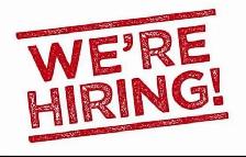 we’re Hiring