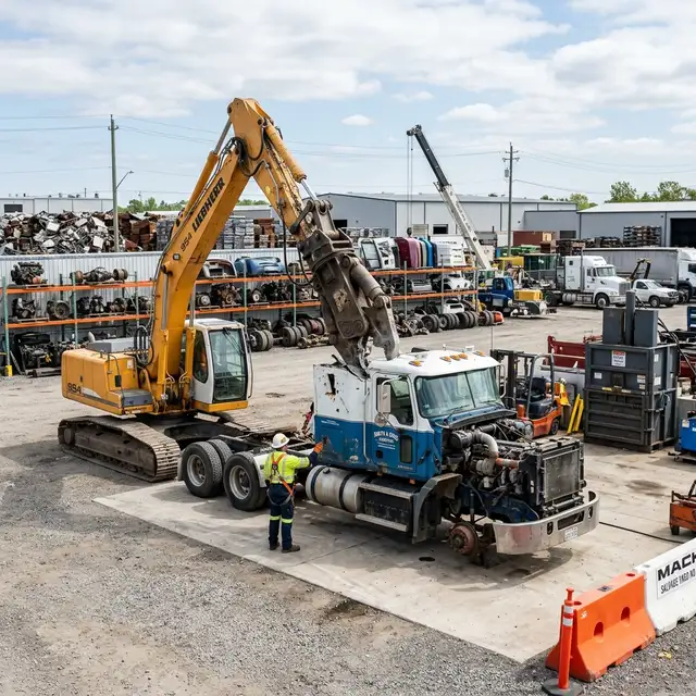 Truck dismantling - Photo 2