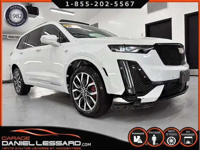 Cadillac XT6 SPORT AWD, 6 PLACES, TOIT PANO, BOSE, MAGS 20P 2025 - Photo 7