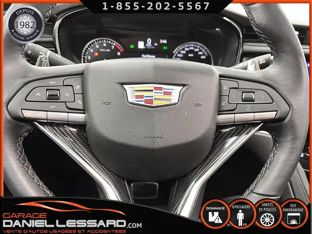 Cadillac XT6 SPORT AWD, 6 PLACES, TOIT PANO, BOSE, MAGS 20P 2025 - Photo 32