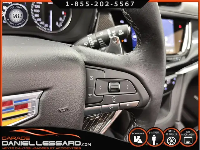 Cadillac XT6 SPORT AWD, 6 PLACES, TOIT PANO, BOSE, MAGS 20P 2025 - Photo 34