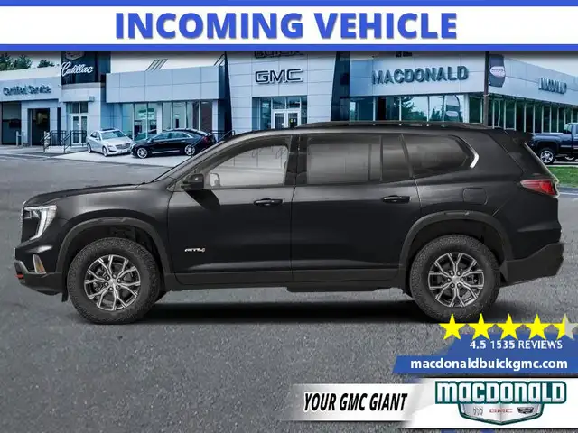 2026 GMC Acadia AT4 - SUNROOF - POWER - $490 B/W