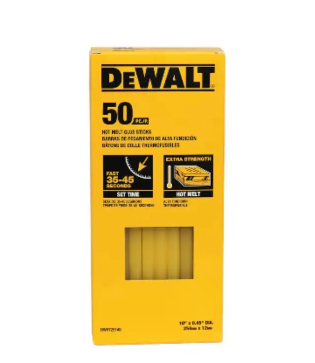 DEWALT Hot Melt Glue Sticks (50 PK)