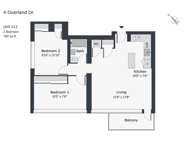 renovated two bedroom, Leslie and Lawrence - ID 4460 - Photo 11