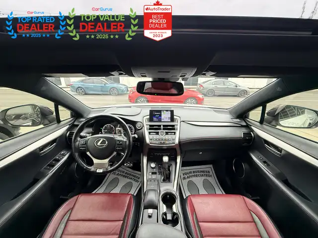 2017 Lexus NX 200t F SPORT | RED INT | HUD | LOADED - Photo 3