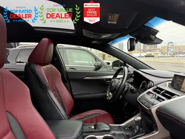2017 Lexus NX 200t F SPORT | RED INT | HUD | LOADED - Photo 30