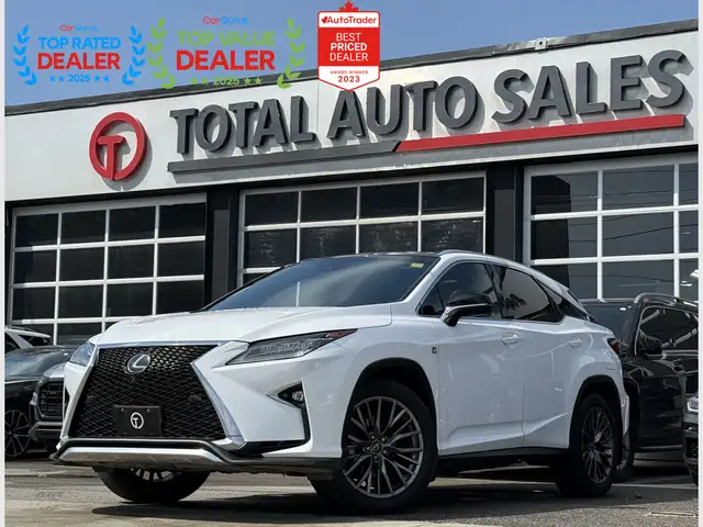 2018 Lexus RX 350 F-3 SPORT | MARK LEVINSON | HUD | LOADED