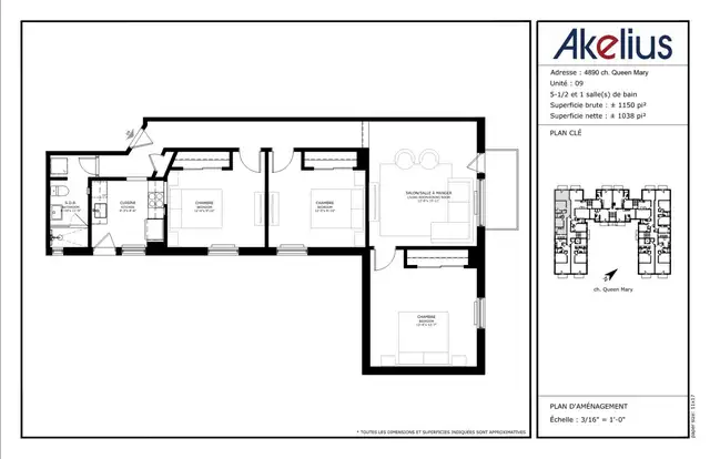 fully renovated 5.5 for rent, July 1, Snowdon, UdeM - ID 3311 - Photo 7