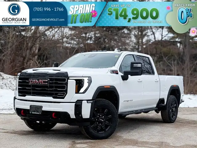 2026 GMC Sierra 2500HD AT4- Power Sunroof - Bose Speakers