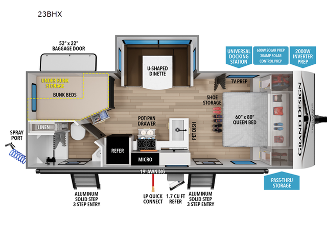 2026 Grand Design Transcend Xplor 23BHX - Photo 2