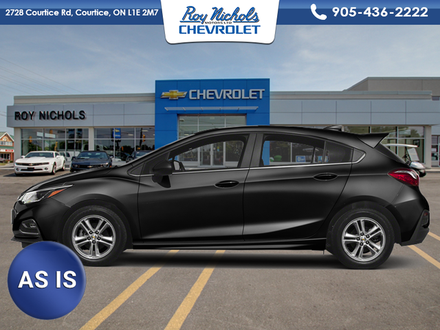 2018 Chevrolet Cruze RS Package - Trade-in - One owner