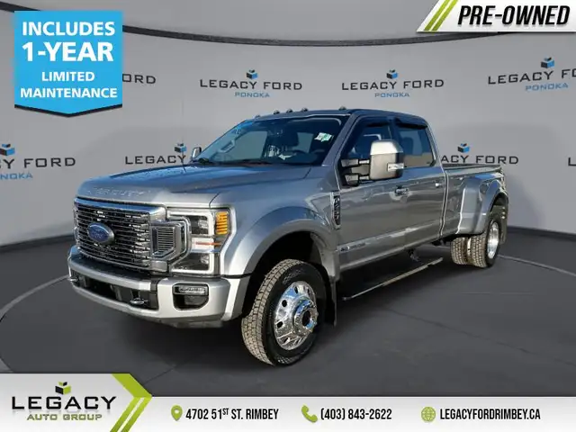 2022 Ford F-450 Super Duty Limited MASSAGE SEATS I 5TH WHEEL PRE