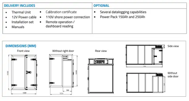 2020 Ford Transit 250 Cooler W/ Brand New VebaBox Reefer Box - Photo 62