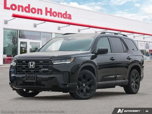 2026 Honda Pilot Black Edition