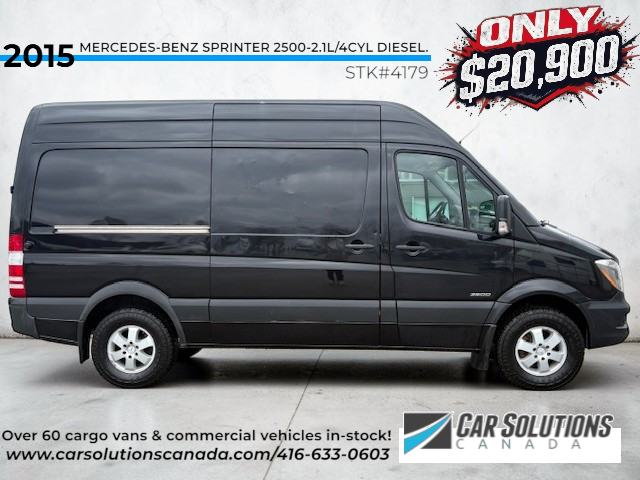 2015 MERCEDES-BENZ SPRINTER 2500 MED ROOF - Photo 2