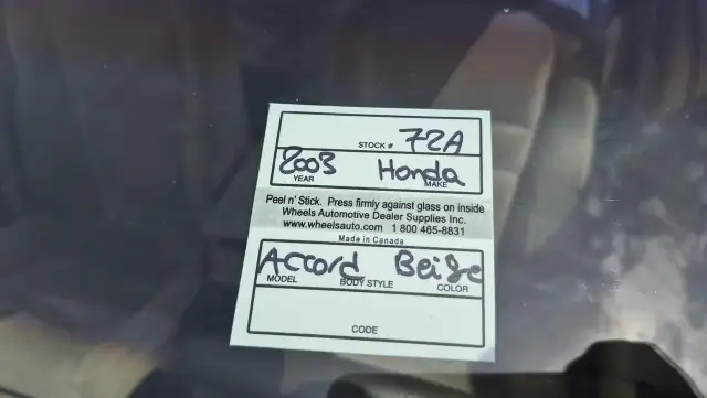 2003 Honda Accord DX, SEDAN, 4 CYL, AUTO, DRIVES GREAT, AS IS - Photo 18