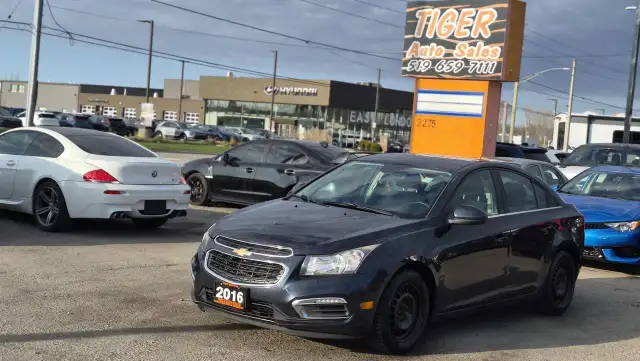 2016 Chevrolet Cruze LT, WELL MAINTAINED, DRIVES GREAT, CERTIFIE