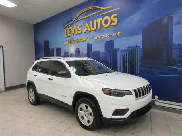 JEEP CHEROKEE 2019 SPORT 4X4 V-6 3.2 LITRES SIEGES   VOLANT CHAU - Photo 3