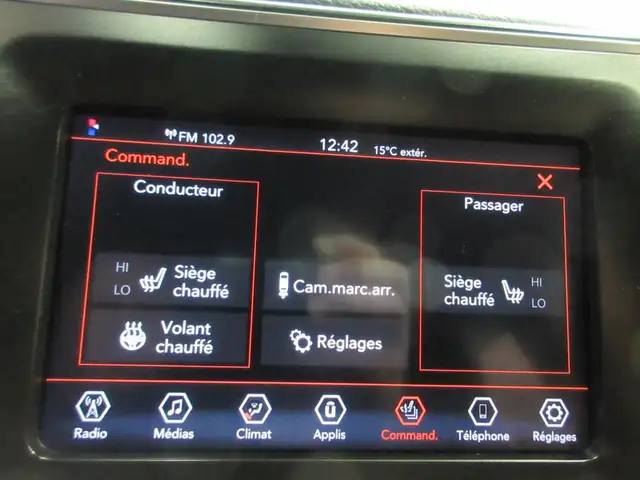 JEEP CHEROKEE 2019 SPORT 4X4 V-6 3.2 LITRES SIEGES   VOLANT CHAU - Photo 13