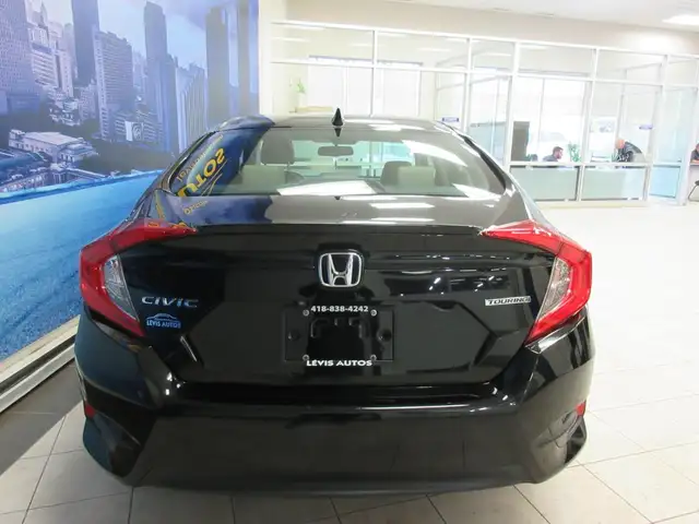HONDA CIVIC 2016 TOURING AUTOMATIQUE GPS TOIT OUVRANT CUIR  J - Photo 4