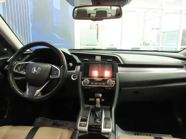 HONDA CIVIC 2016 TOURING AUTOMATIQUE GPS TOIT OUVRANT CUIR  J - Photo 12