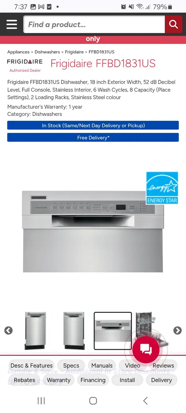 Brand New Dishwasher In Box - Never Opened - Photo 4