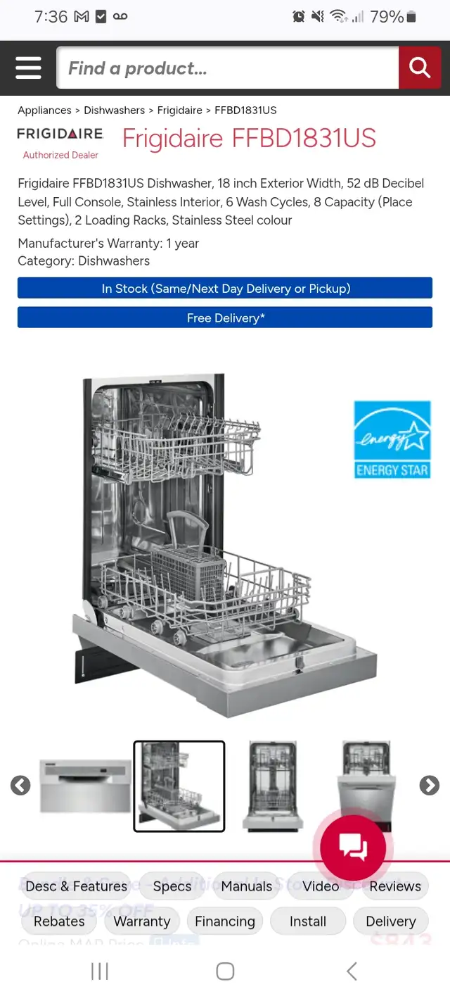 Brand New Dishwasher In Original Packaging - Photo 3