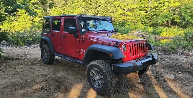 Jeep wrangler 4 portes liftkit, barre au led 418-932-6595