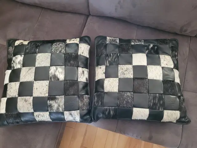 Coussins Saute-Mouton en cuir