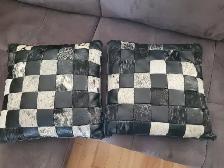 Coussins Saute-Mouton en cuir