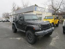 Jeep Wrangler Unlimited 4WD 4dr Sahara cuir body lift financemen