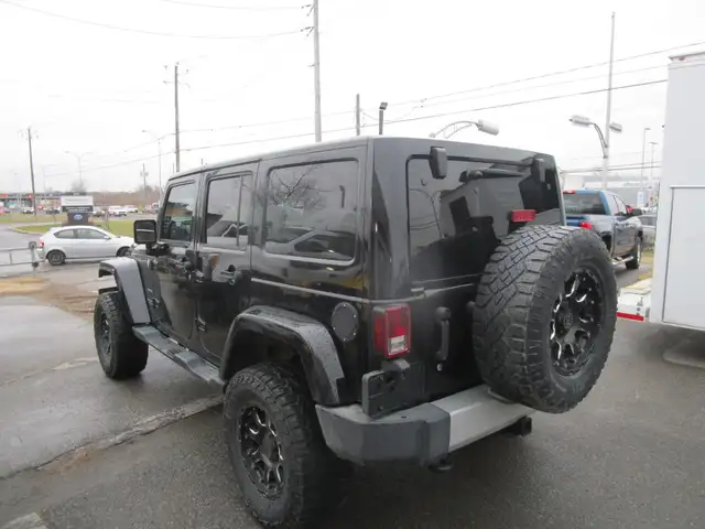 Jeep Wrangler Unlimited 4WD 4dr Sahara cuir body lift financemen - Photo 5