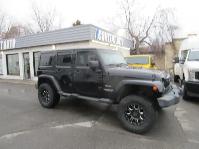 Jeep Wrangler Unlimited 4WD 4dr Sahara cuir body lift financemen - Photo 8