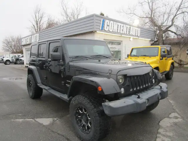 Jeep Wrangler Unlimited 4WD 4dr Sahara cuir body lift financemen - Photo 30