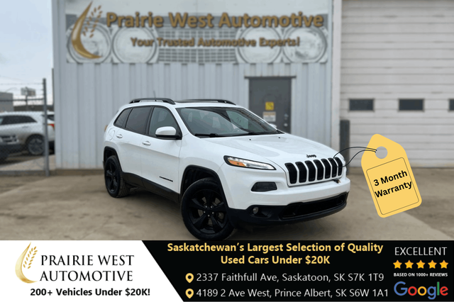 2017 Jeep Cherokee Limited 4WD - No Accident