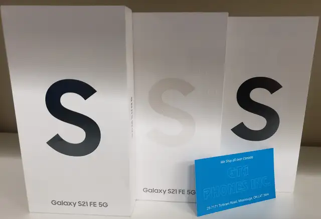 Samsung Galaxy S21 FE 128GB and 256GB - Stunning Phones FROM