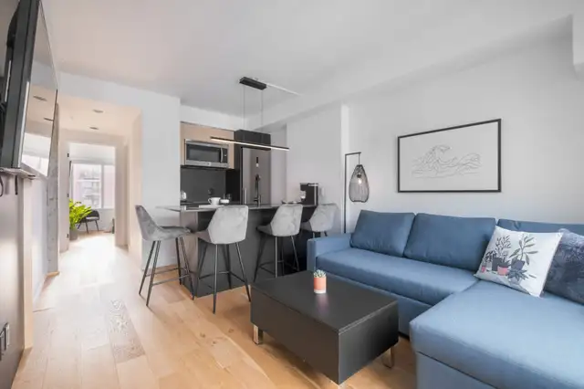 3 ½ entièrement meublé à louer Saint-Jean-Baptiste octobre 2026 - Photo 2