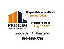 1 CH - 1 SDB - Montréal - $1,550 /mo